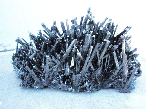Stibnite Cluster Metallic Aids the body in integrating energy 206